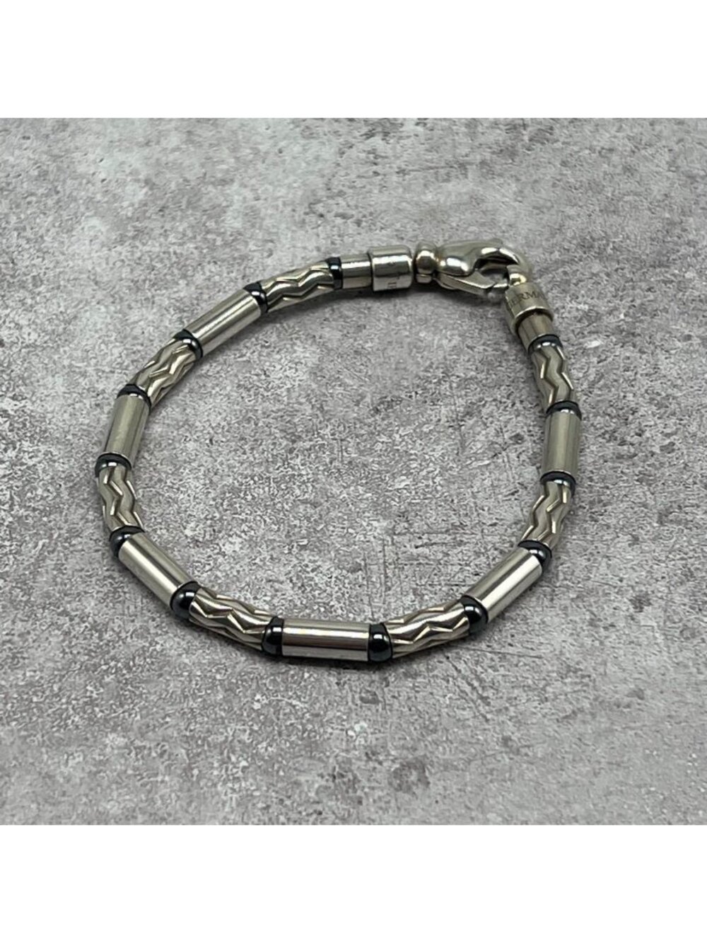 Tiffany & Co Aztec Zigzag Bracelet Silver Vintage